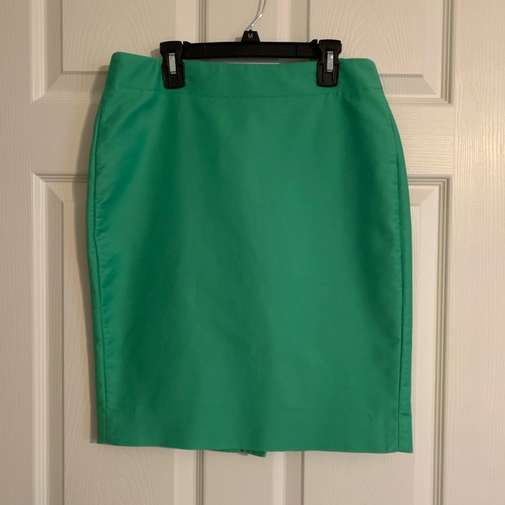 J.Crew Lime Green No. 2 Pencil Skirt